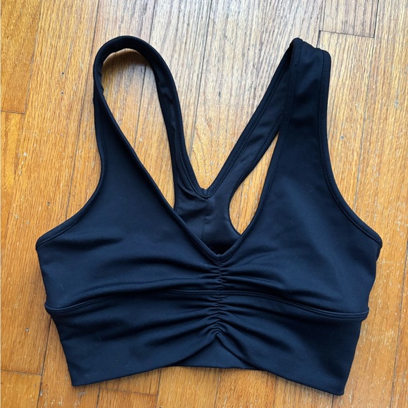 ALO Yoga Wild Thing Black Bra XS - Picture 4 of 6
